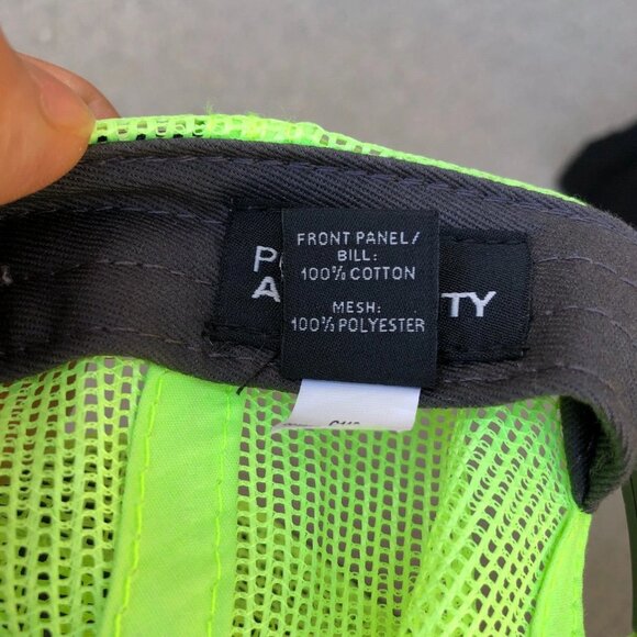 PORT AUTHORITY Ventura County Fairgrounds 2022 Trucker Hat VCF Grey Green Cap - Picture 3 of 6